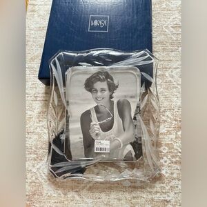 Mikasa Clear Crystal Decorative Serving Tray